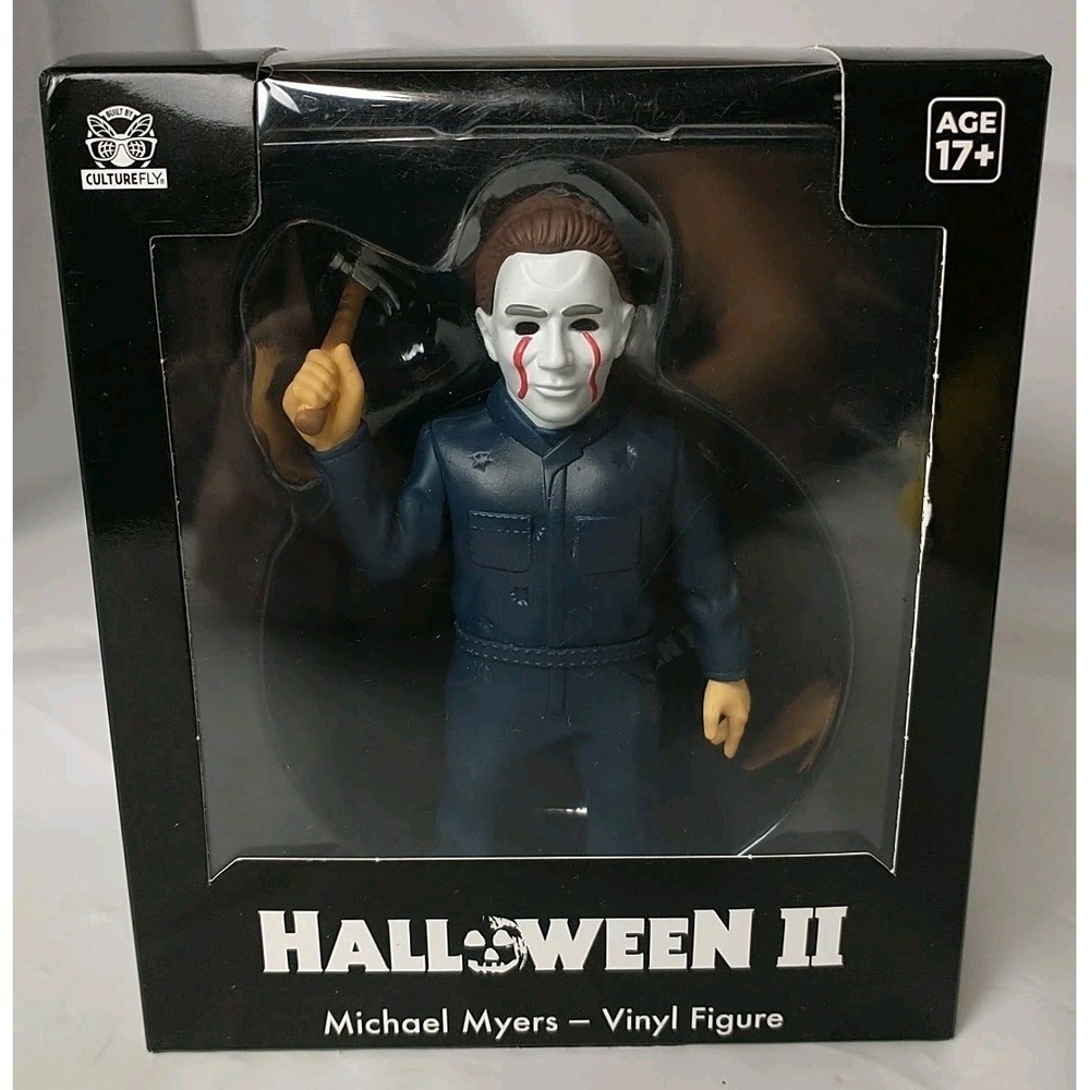 Halloween II Michael Myers Vinyl Action Figure 4.7in Culture Fly H8N001A NEW